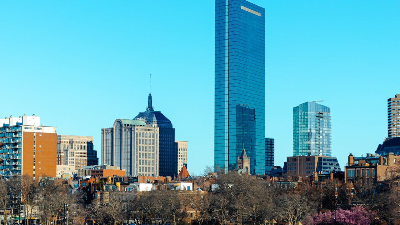 Massachusetts cityscape